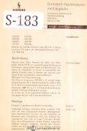 Siemens-Siemens Sinumerik 810T, Version 3, Control Operations and Programming Manual 1990-810T-Sinumerik-01
